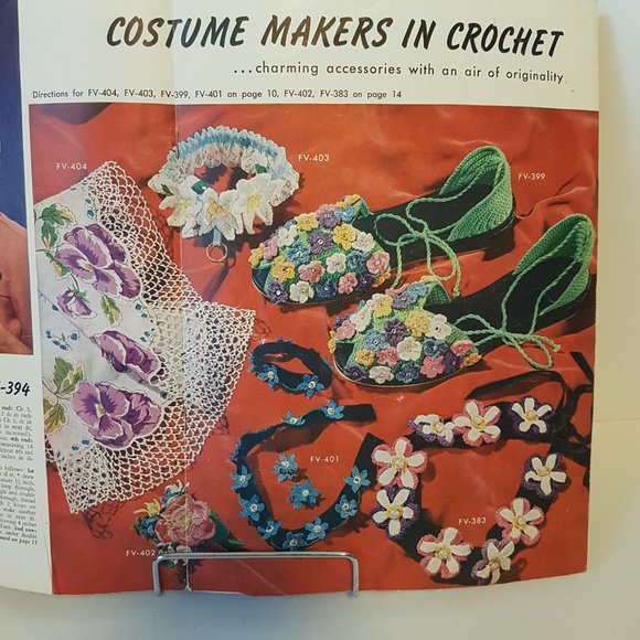 Vintage 1950s Spool Cotton Co (J&P Coats) Quick Tricks in Crochet Book No 267 - Picture 5 of 9